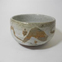 【玖山窯】作品 ”灰釉茶碗” 伝統製法